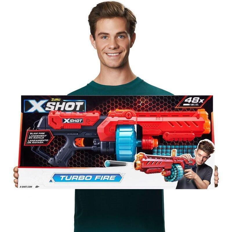 Zuru X-Shot Excel Turbo Fire Blaster (48 Darts), , large image number 2