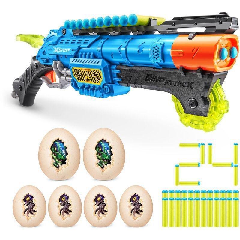 Zuru X-Shot Dino Attack Claw Hunter Blaster (24 Darts), , large image number 1