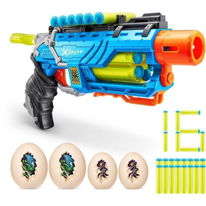 Zuru X-Shot Dino Attack Dino Striker Blaster (16 Darts), , medium