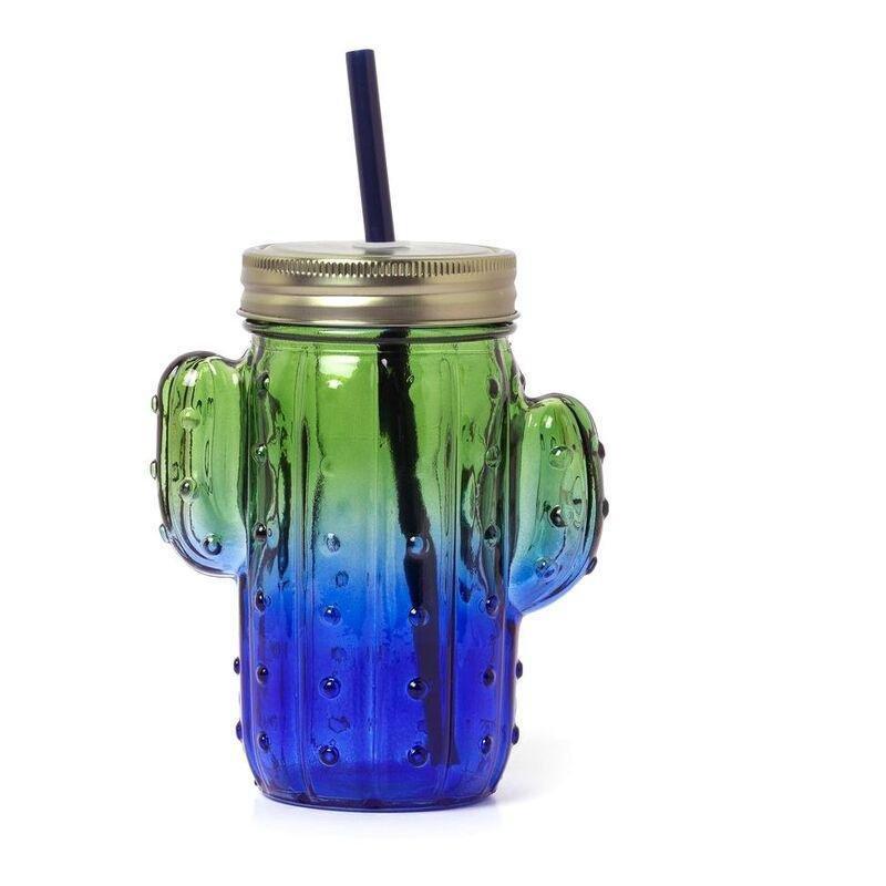 Legami Drinking Jar - Cheers - Cactus, , large image number 0