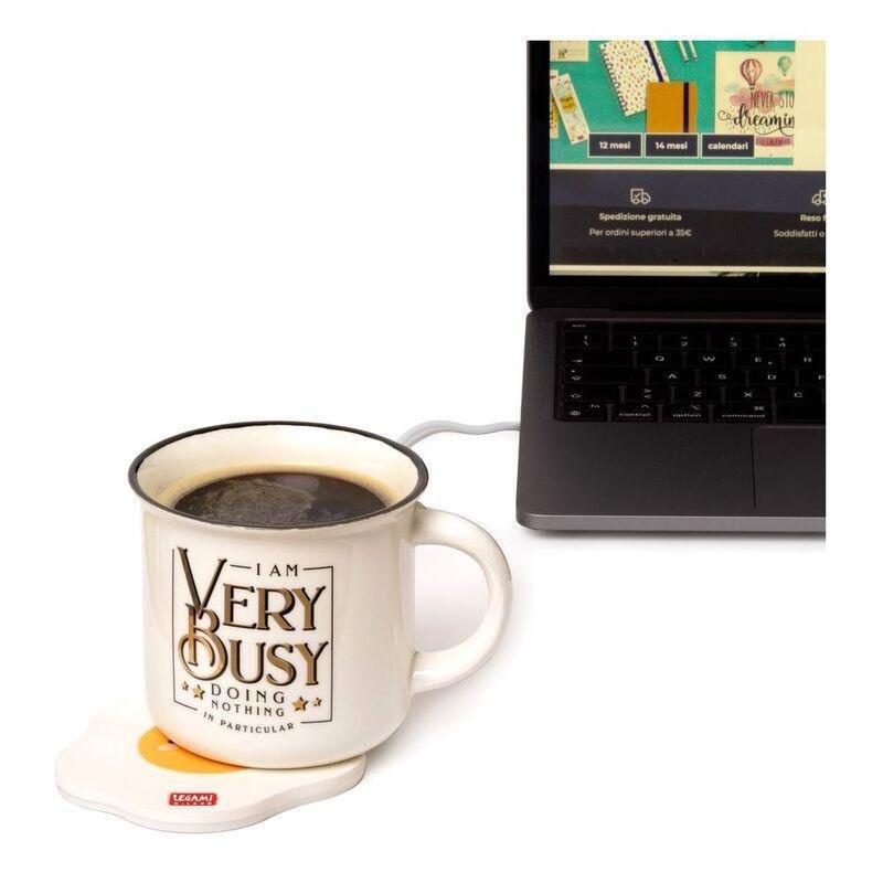Legami Warm it Up - USB Mug Warmer - Egg, , medium