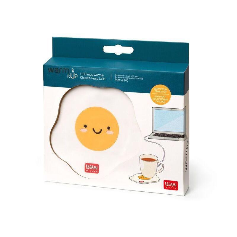 Legami Warm it Up - USB Mug Warmer - Egg, , large image number 1