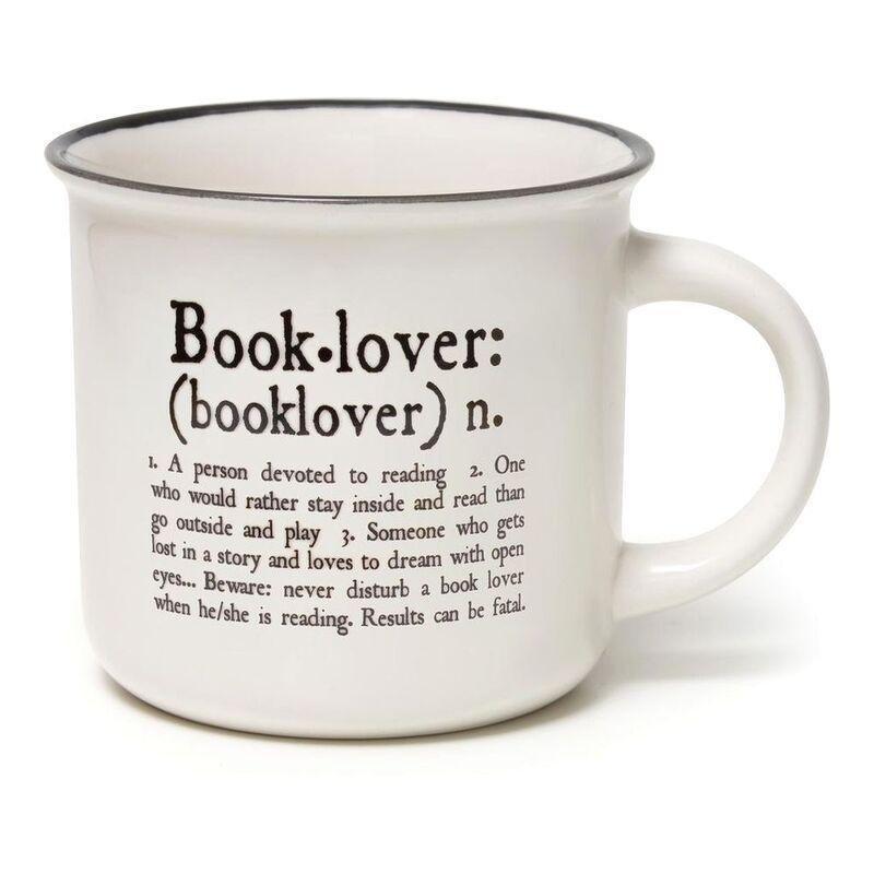 Legami Cup-Puccino Porcelain Mug 350 ml - Book Lover, , large image number 0