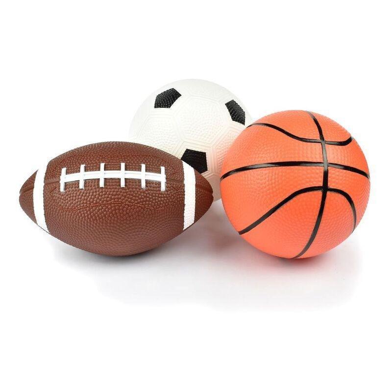 Legami Mini Ball Set - Basketball/American Football/Football (Set of 3), , large image number 0