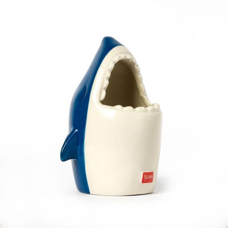 Legami Ceramic Pen Holder - Desk Friends - Shark, , large image number 2