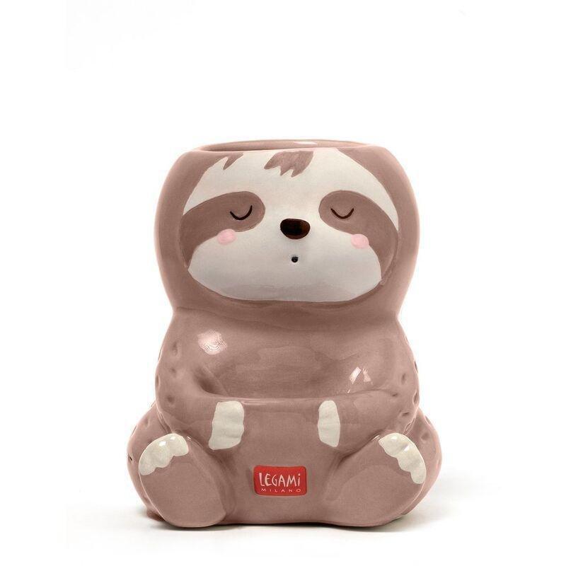 LEGAMI - Legami Ceramic Pen Holder - Desk Friends - Sloth