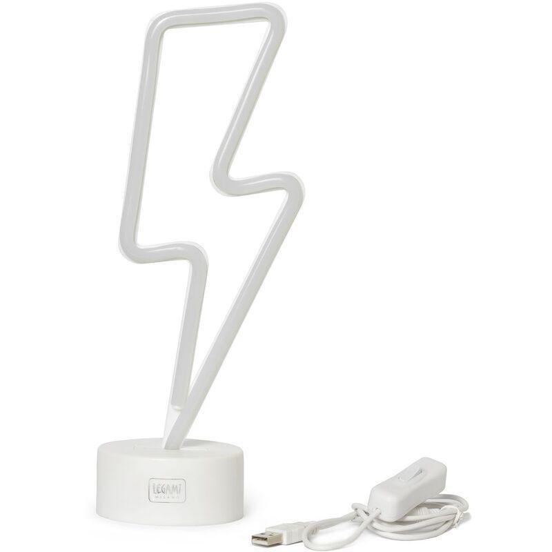 Legami Neon Effect LED Lamp - It's a Sign - Flash, , medium