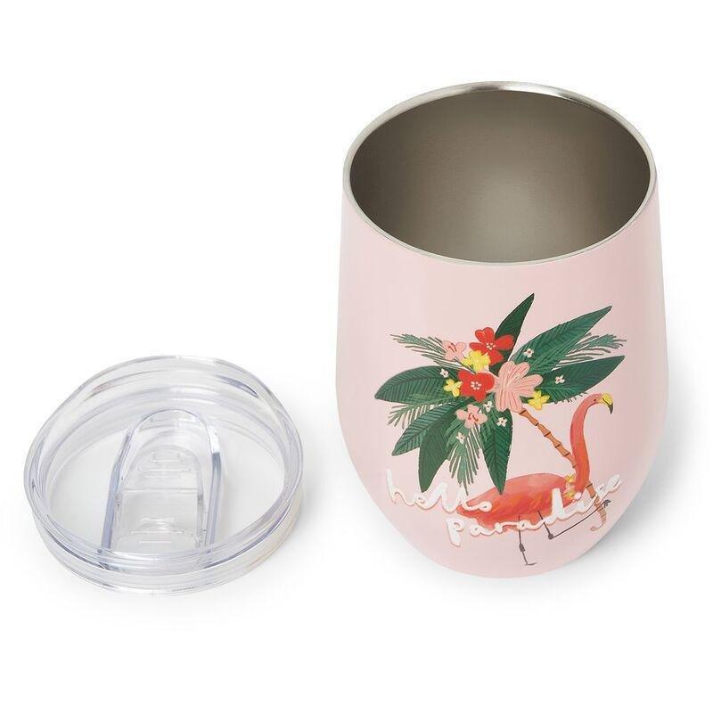 Legami Hot & Cold Vacuum Tumbler 325 ml - Flamingo, , large image number 2