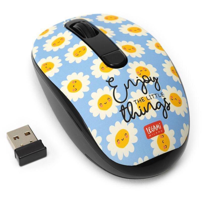 Legami Wireless Mouse - Daisy, , large image number 1