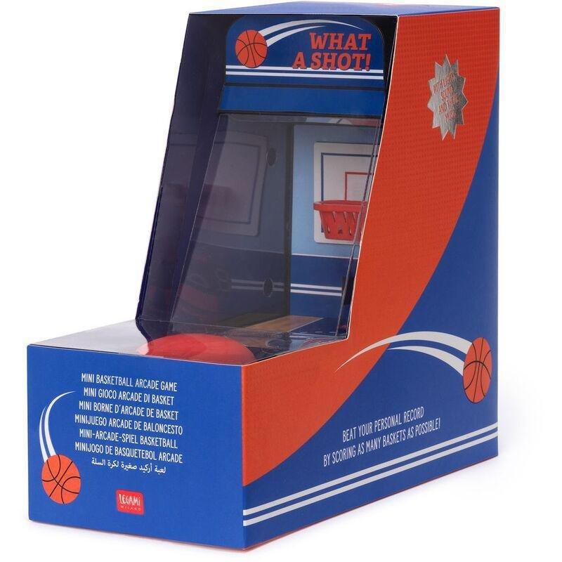 Legami Mini Basketball Arcade Game - What a Shot, , large image number 0