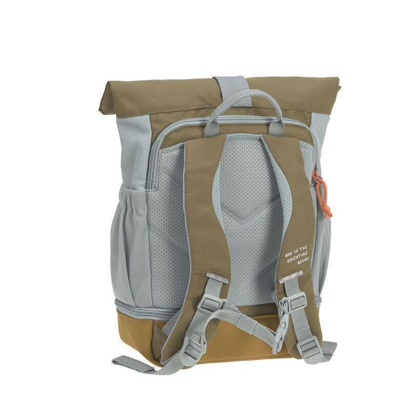 Lassig Mini Rolltop Kids Backpack Nature - Light Blue, , large image number 2