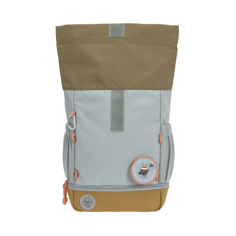 Lassig Mini Rolltop Kids Backpack Nature - Light Blue, , large image number 9
