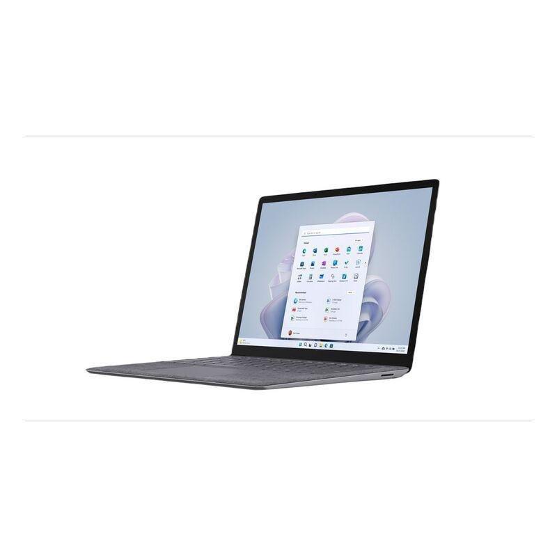 Microsoft Surface Laptop 5 i5-1235U/8GB/256GB SSD/Intel Iris Xe/13.5 PixelSense/Windows 11 Home - Platinum (Alcantara Keyboard) (Arabic/English), , large image number 1