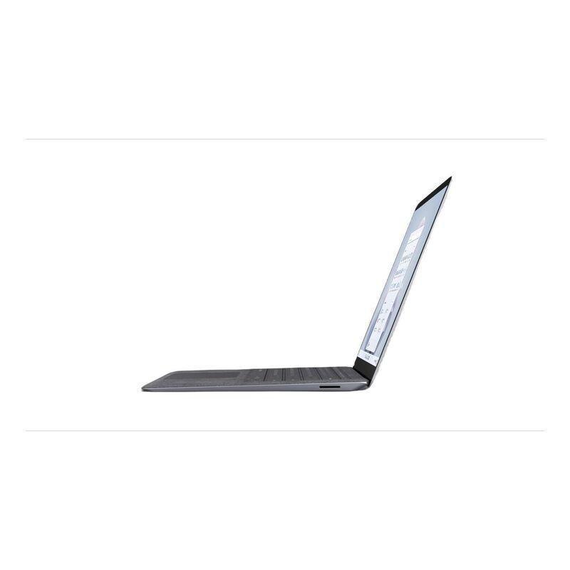 MICROSOFT - Microsoft Surface Laptop 5 i5-1235U/8GB/256GB SSD/Intel Iris Xe/13.5 PixelSense/Windows 11 Home - Platinum (Alcantara Keyboard) (Arabic/English)