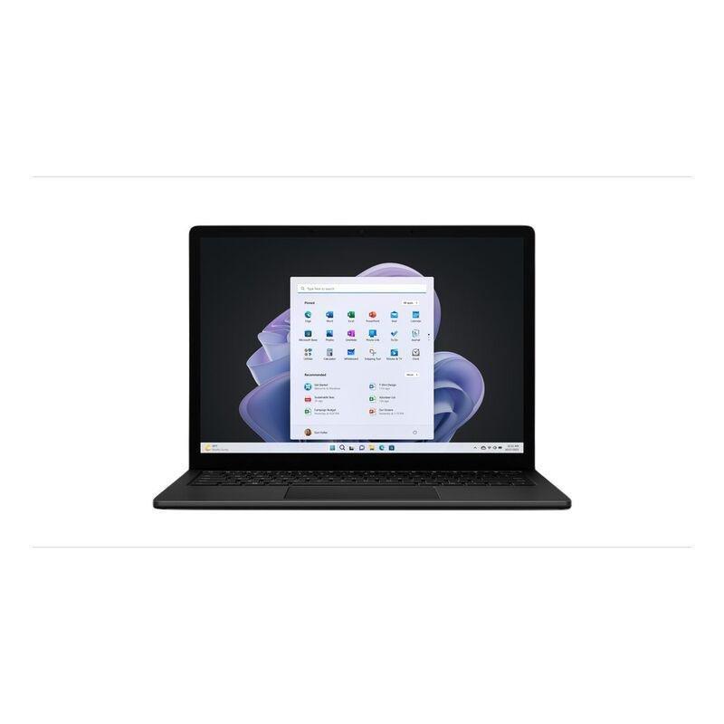 Microsoft Surface Laptop 5 i7-1255U/16GB/512GB SSD/Intel Iris Xe/13.5 PixelSense/Windows 11 Home - Black (Metal Keyboard) (Arabic/English), , large image number 0