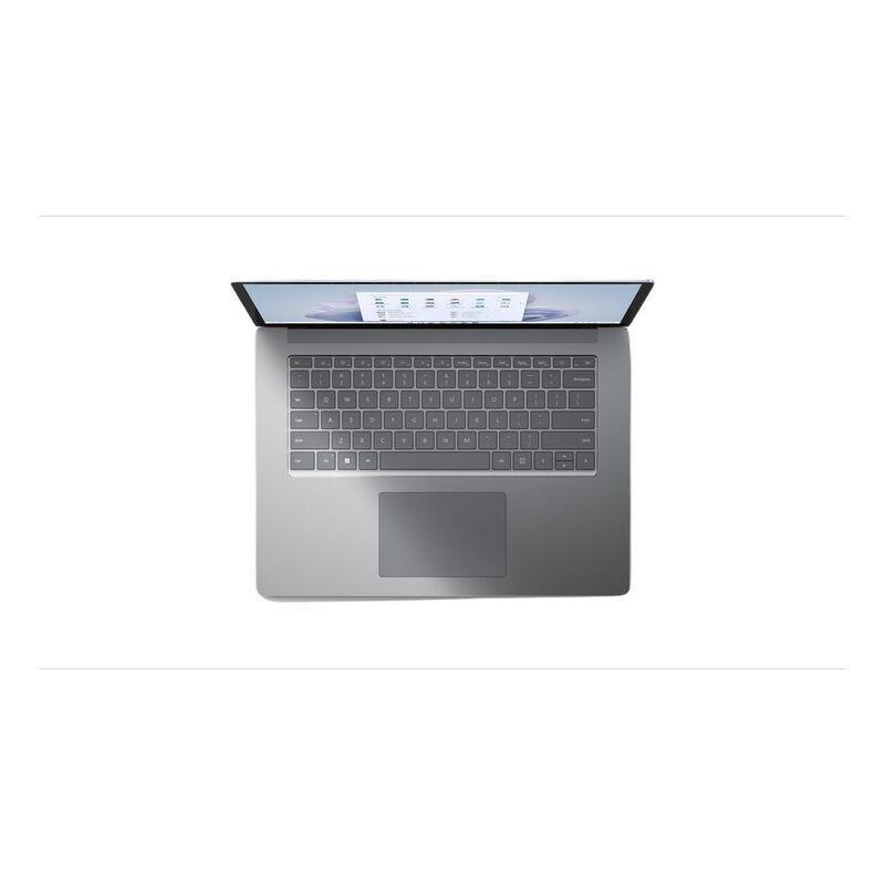 Microsoft Surface Laptop 5 i7-1255U/8GB/256GB SSD/Intel Iris Xe/15 PixelSense/Windows 11 Home - Platinum (Metal Keyboard) (Arabic/English), , large image number 2