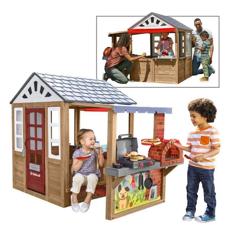 Kidkraft Grill & Chill Pizza Playhouse, , large image number 6