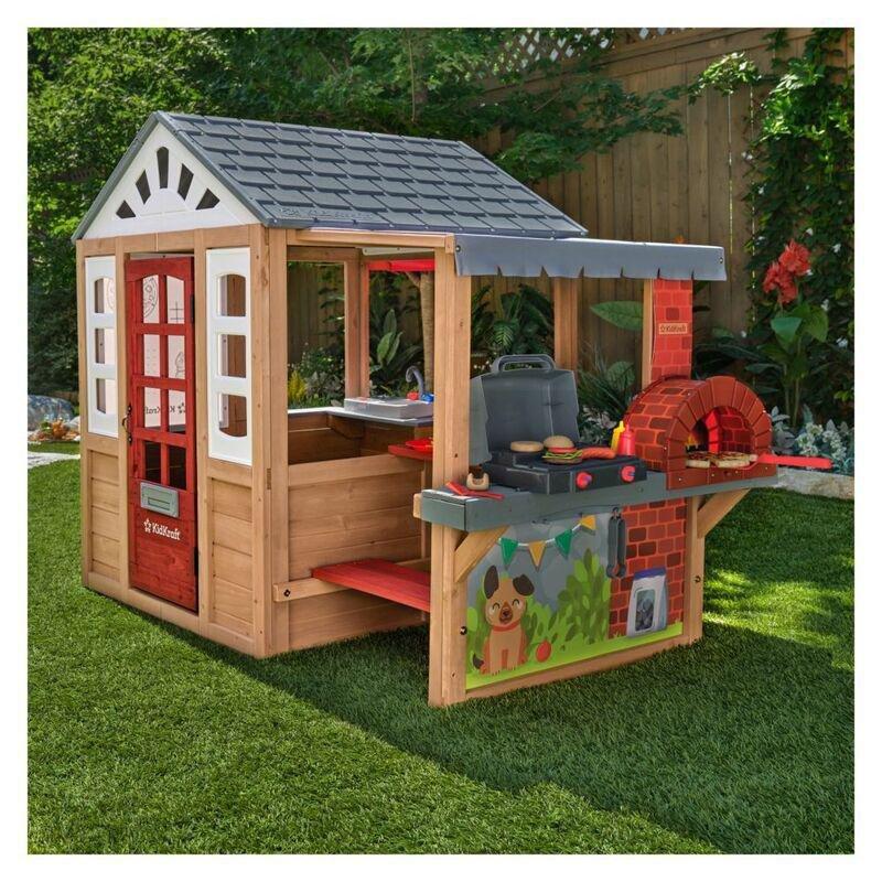 Kidkraft Grill & Chill Pizza Playhouse, , large image number 8