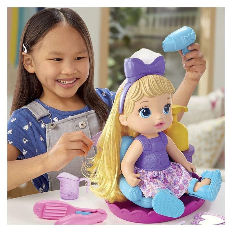 Kids Makeup Playset Styling Head Doll Hairstyle Beauty Game With Hair Dryer  Birthday Gift For Girls