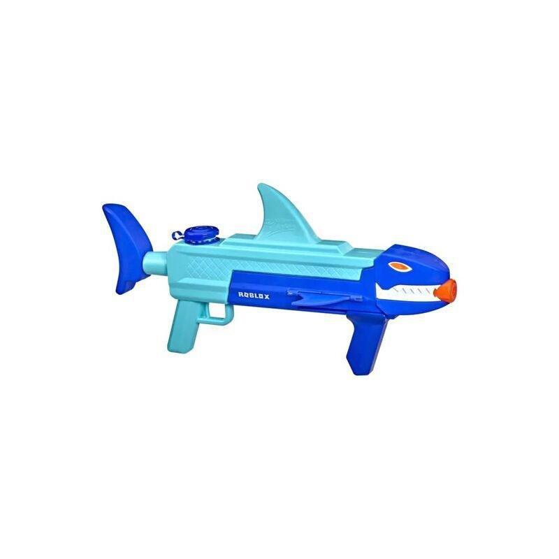 NERF - Hasbro Nerf Super Soaker Roblox Sharkbite Shrk 500 Water Blaster (F5086)