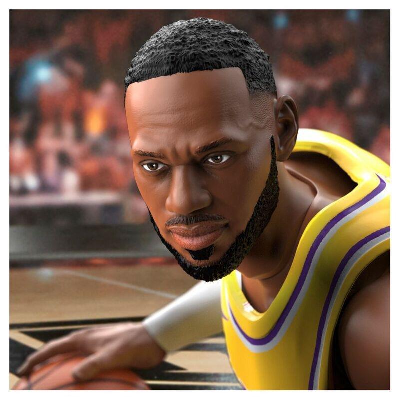Hasbro Starting Lineup NBA Series 1 Lebron James 6-Inch Action Figure (F8179), , large image number 2