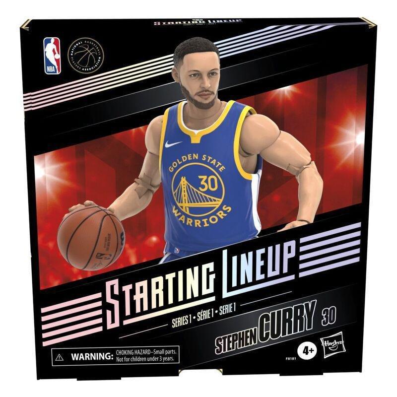 STARTING LINEUP - Hasbro Starting Lineup NBA Series 1 Stephen Curry 6-Inch Action Figure (F8181)