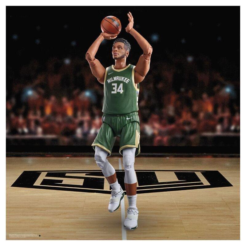 Hasbro Starting Lineup NBA Series 1 Giannis Antetokounmpo 6-Inch Action Figure (F8182), , large image number 1