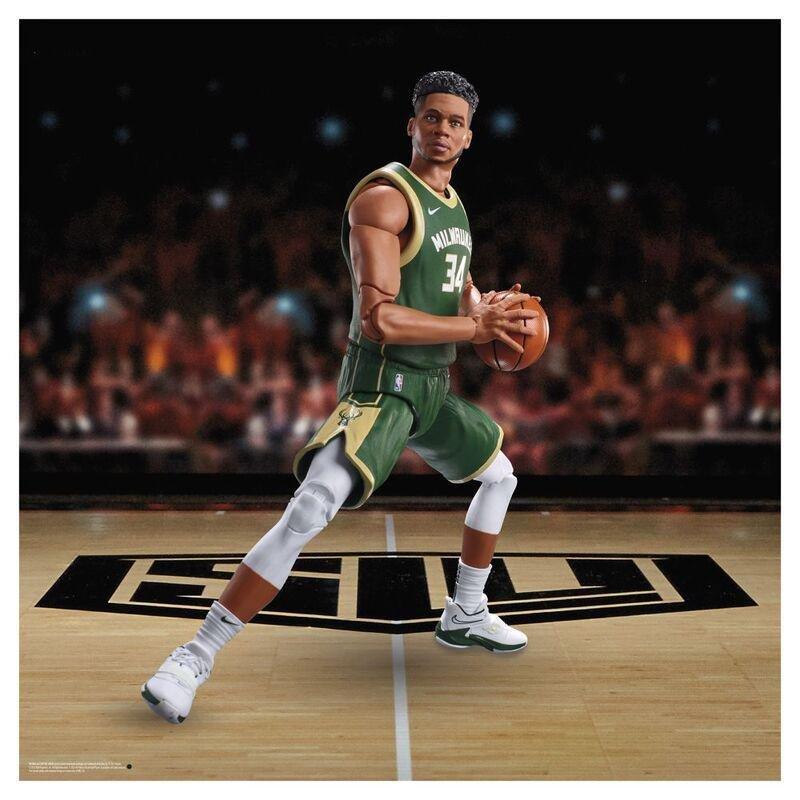 Hasbro Starting Lineup NBA Series 1 Giannis Antetokounmpo 6-Inch Action Figure (F8182), , large image number 2