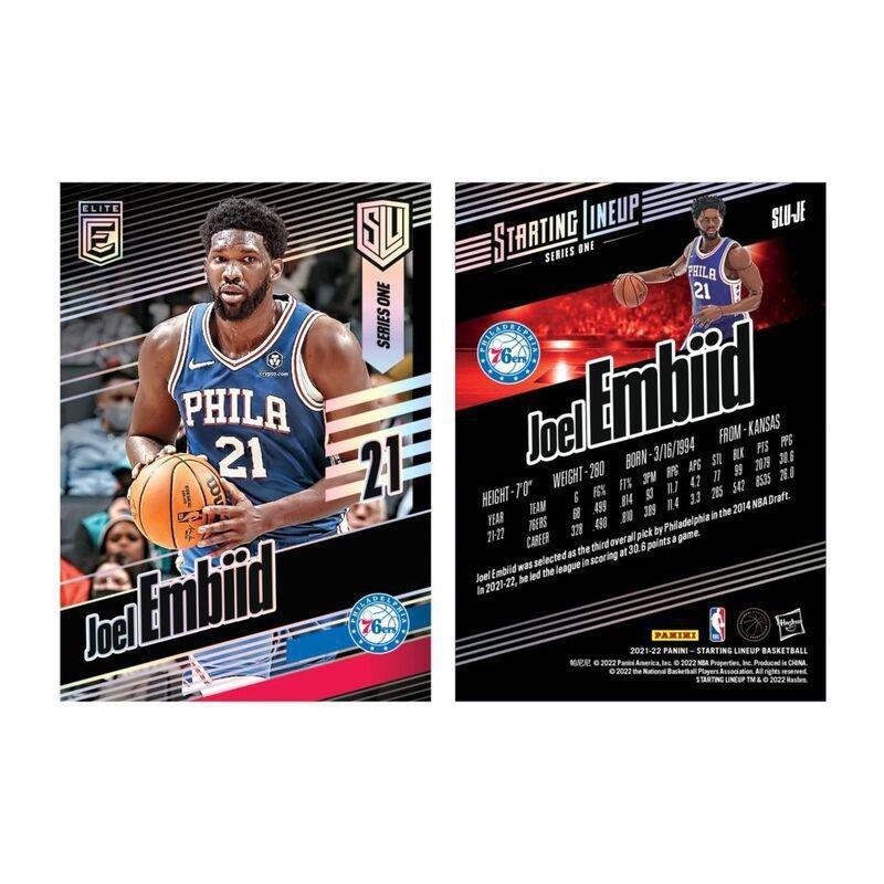 Hasbro Starting Lineup NBA Series 1 Joel Embiid 6-Inch Action Figure (F8184), , large image number 6
