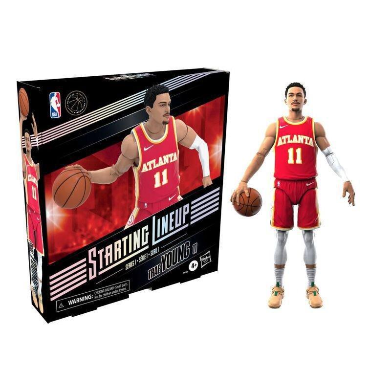 Hasbro Starting Lineup NBA Series 1 Trae Young 6-Inch Action Figure (F8186), , large image number 4