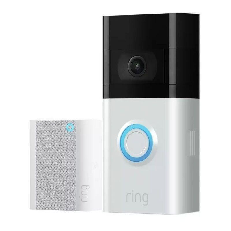 Ring Video Doorbell V3 Lite + Ring Chime Lite (Bundle), , large image number 0