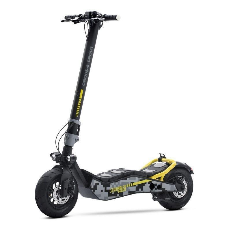 Ducati Cross-E Sport Scrambler Eclectric Scooter with Turn Signals, , large image number 0