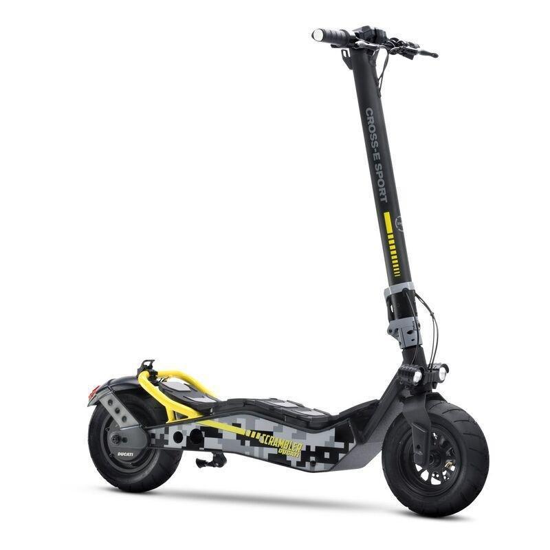 Ducati Cross-E Sport Scrambler Eclectric Scooter with Turn Signals, , large image number 1