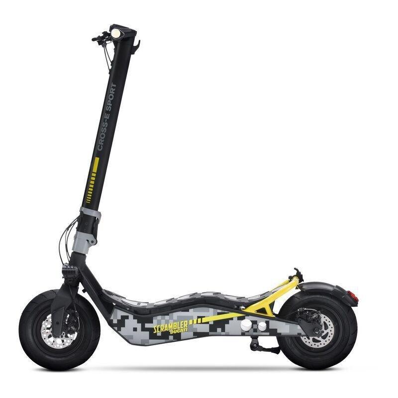 Ducati Cross-E Sport Scrambler Eclectric Scooter with Turn Signals, , large image number 2