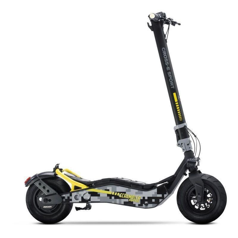 Ducati Cross-E Sport Scrambler Eclectric Scooter with Turn Signals, , large image number 3