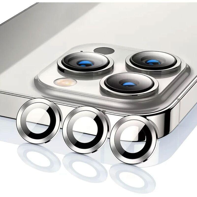 HYPHEN Camera Lens Protector For iPhone 14 Pro/ 14 Pro Max - Silver, , large image number 1