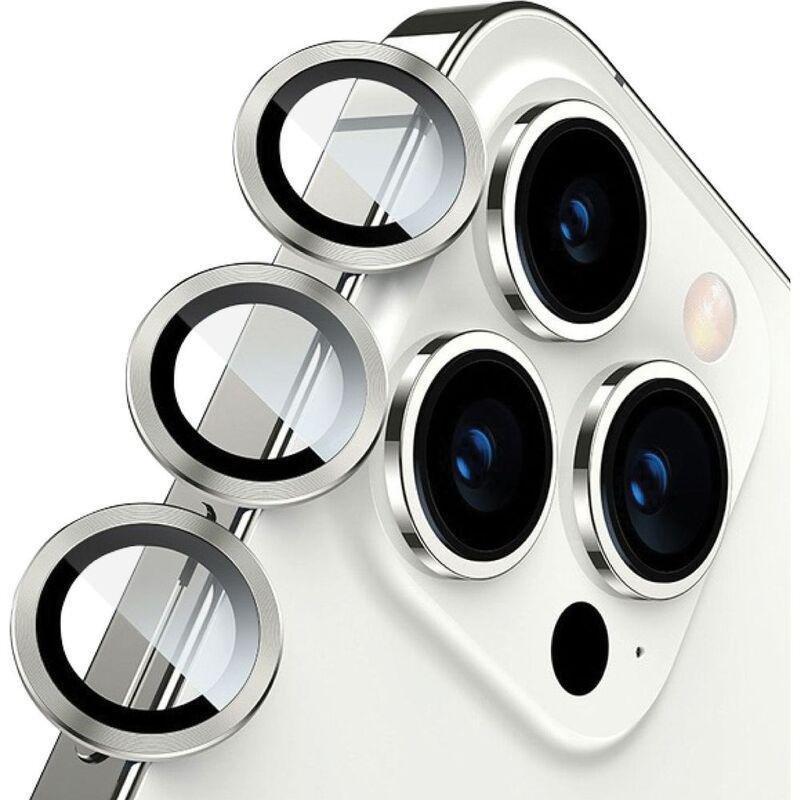HYPHEN Camera Lens Protector For iPhone 14 Pro/ 14 Pro Max - Silver, , large image number 4