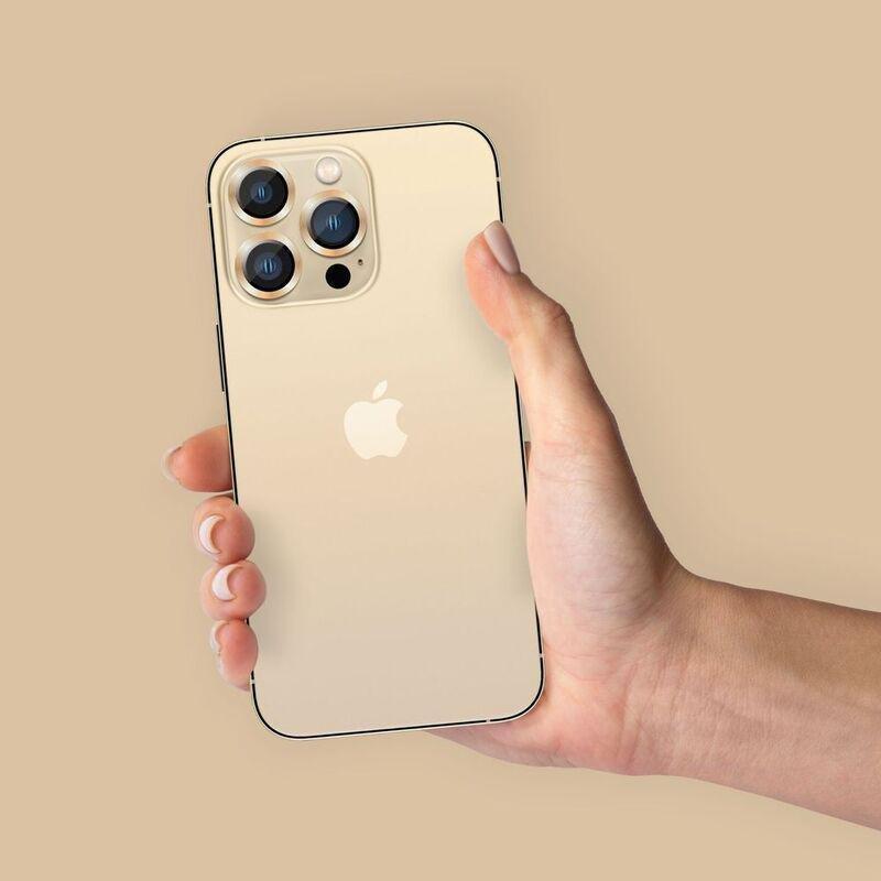 HYPHEN Camera Lens Protector For iPhone 14 Pro/ 14 Pro Max - Gold, , large image number 6