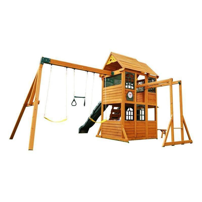 Kidkraft Overland Heights Swing Set, , large image number 1