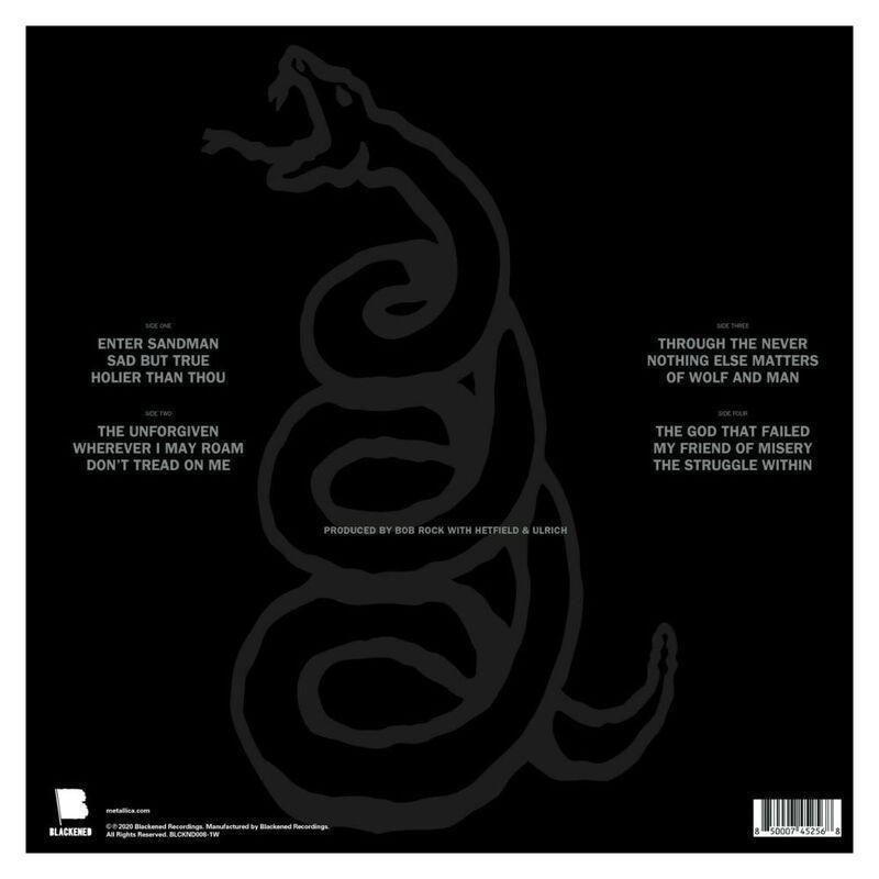 Metallica (Black Marble Colored Vinyl) (Limited Edition) (2 Discs) | Metallica, , large image number 1