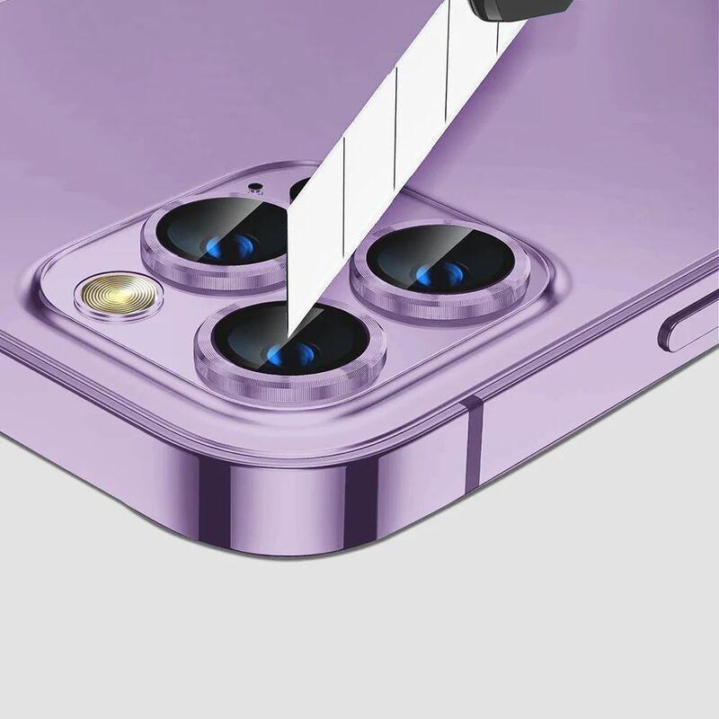Gripp Focal Camera Lens Protector 3-in-1 for iPhone 14 Pro/Max - Purple, , large image number 2
