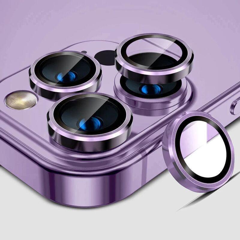 Gripp Focal Camera Lens Protector 3-in-1 for iPhone 14 Pro/Max - Purple, , large image number 3
