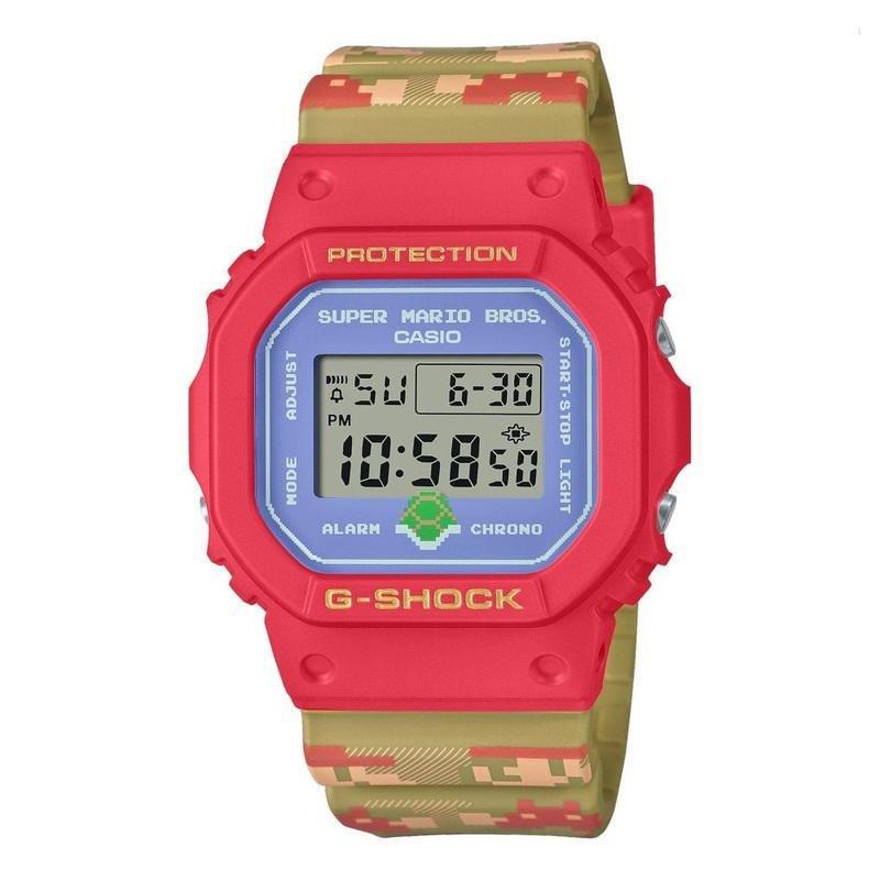 Casio G-Shock x Super Mario Bros DW-5600SMB-4DR Digital Watch, , large image number 0
