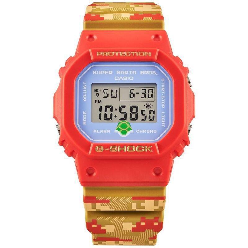 CASIO - Casio G-Shock x Super Mario Bros DW-5600SMB-4DR Digital Watch