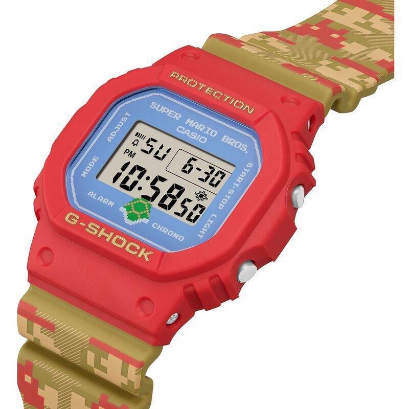 CASIO - Casio G-Shock x Super Mario Bros DW-5600SMB-4DR Digital Watch