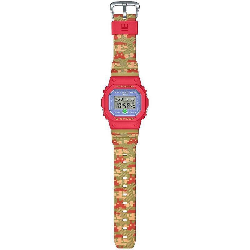 CASIO - Casio G-Shock x Super Mario Bros DW-5600SMB-4DR Digital Watch