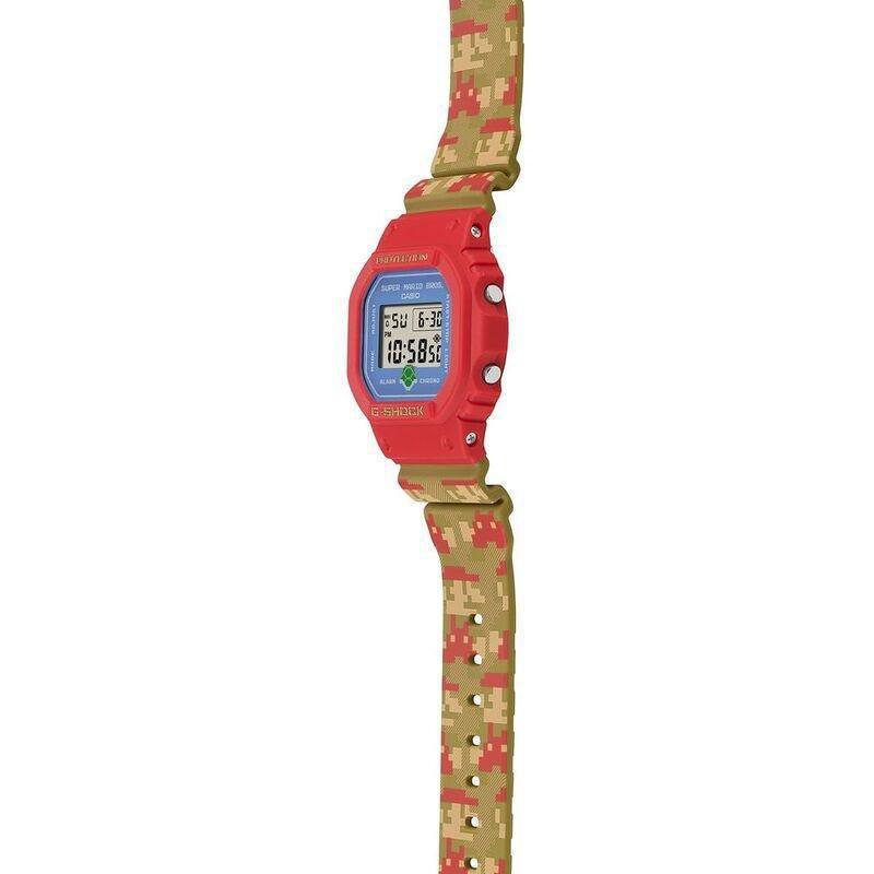 CASIO - Casio G-Shock x Super Mario Bros DW-5600SMB-4DR Digital Watch