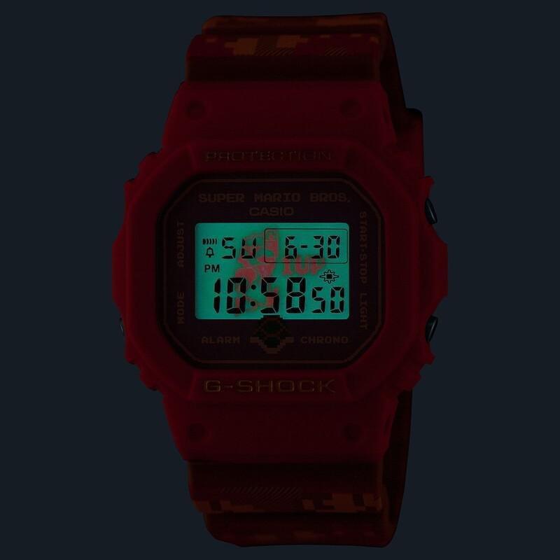 CASIO - Casio G-Shock x Super Mario Bros DW-5600SMB-4DR Digital Watch