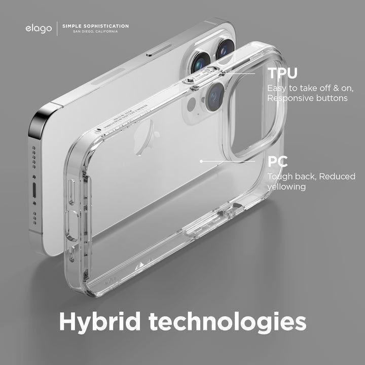 Elago Hybrid Case for iPhone 14 Pro - Clear, , large image number 1