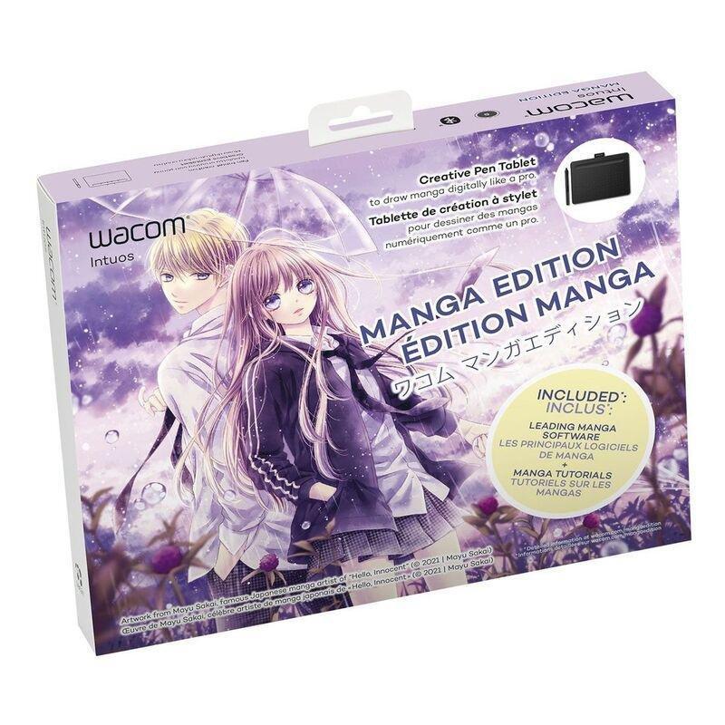 Wacom Intuos S Bluetooth - Manga Edition - Graphics Tablet - Black, , large image number 4